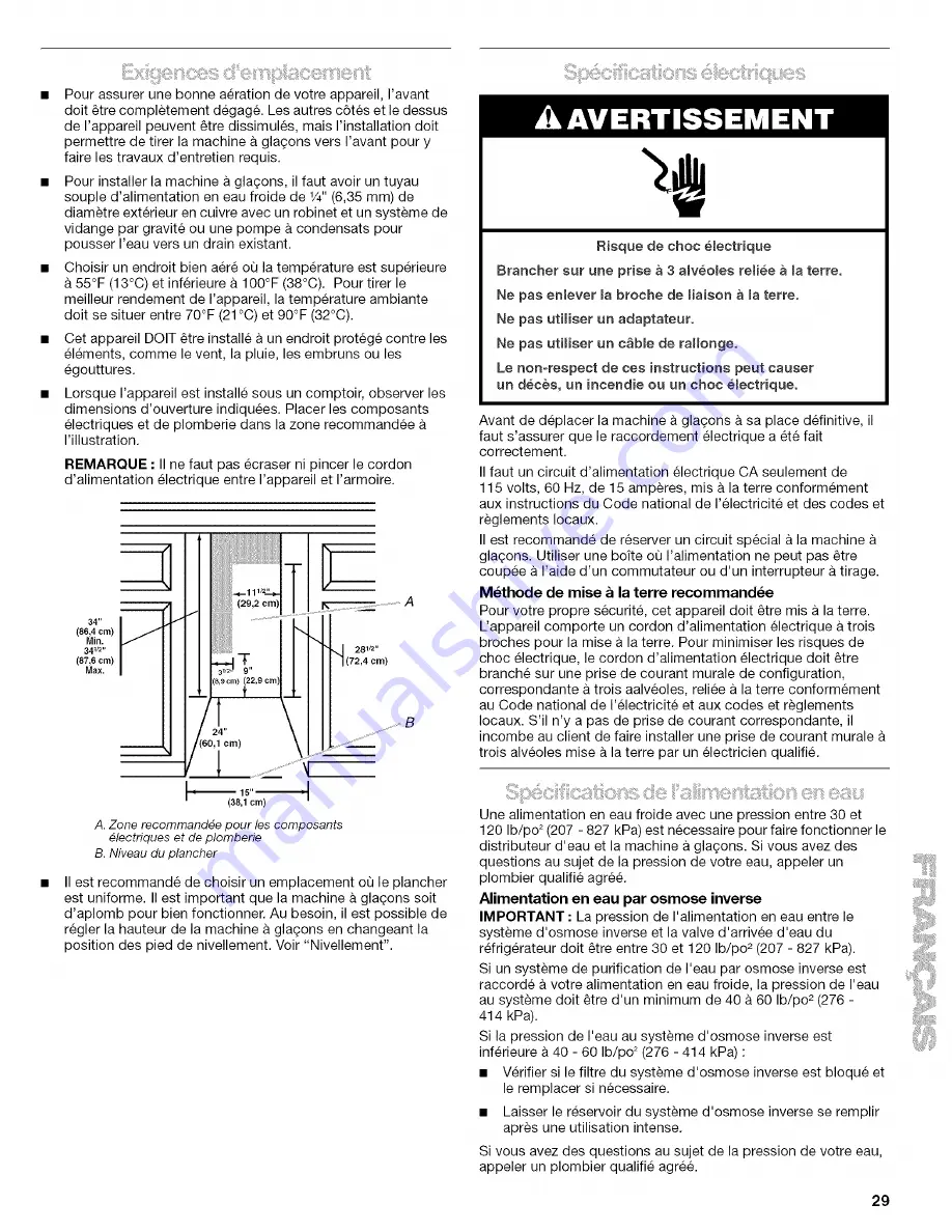 Kenmore 2217402A Use & Care Manual Download Page 29