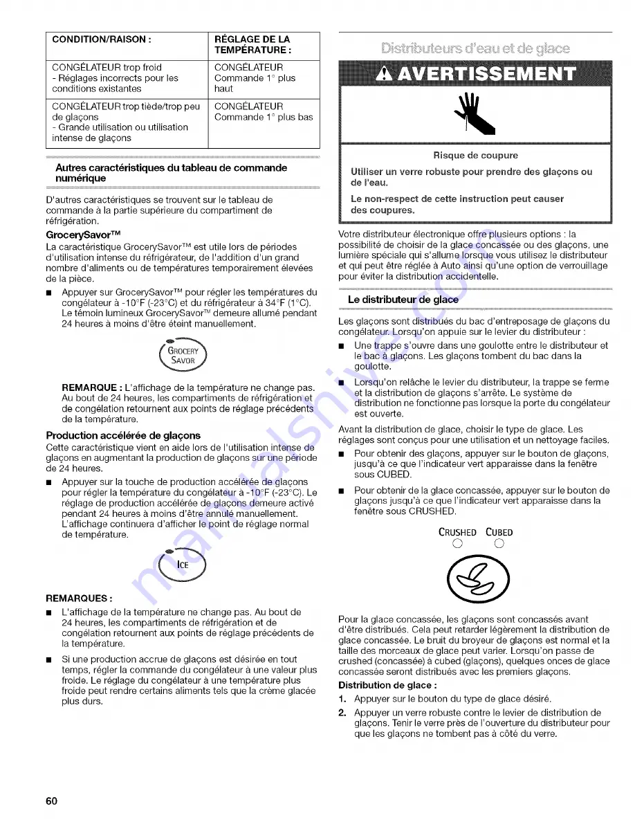 Kenmore 2305761A User Manual Download Page 60