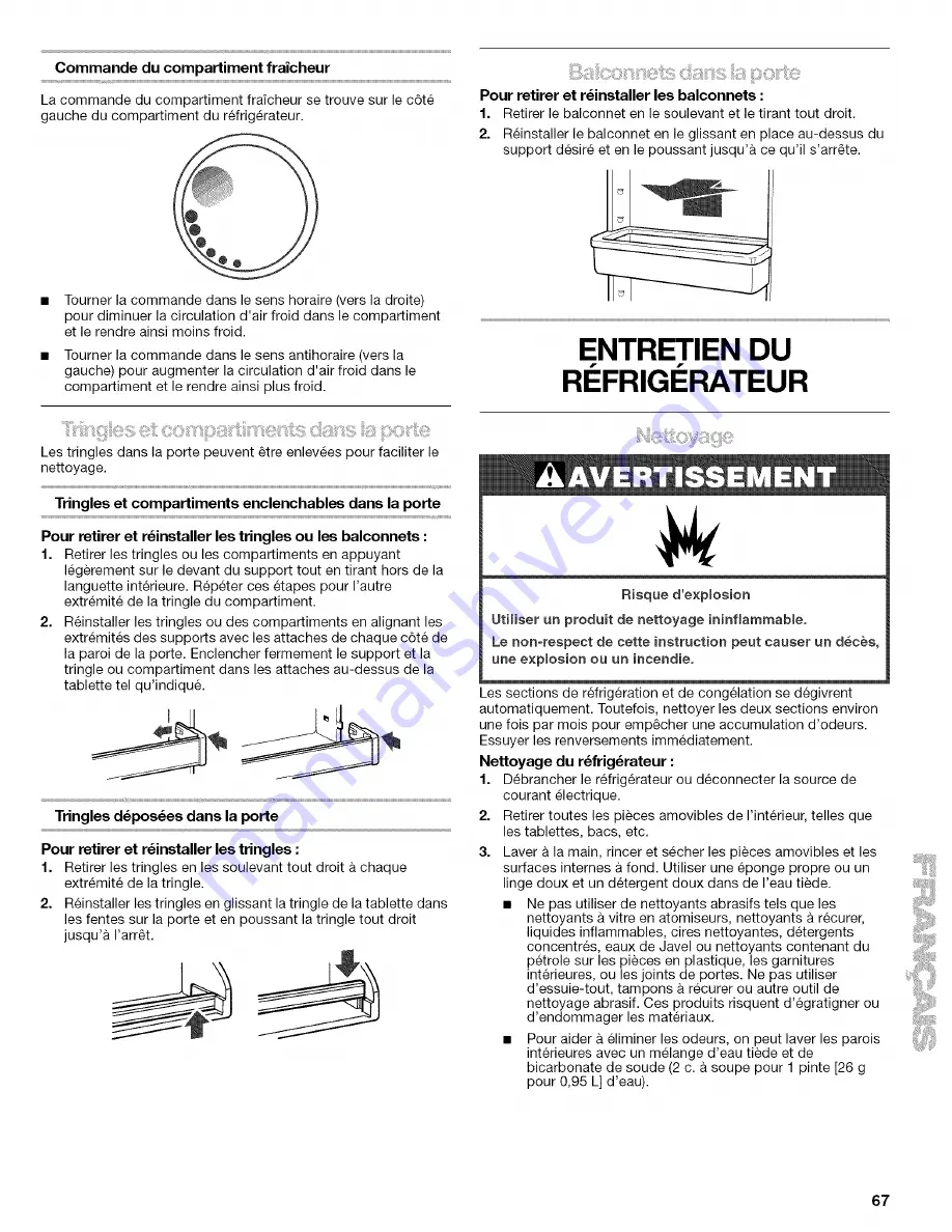 Kenmore 2305761A User Manual Download Page 67