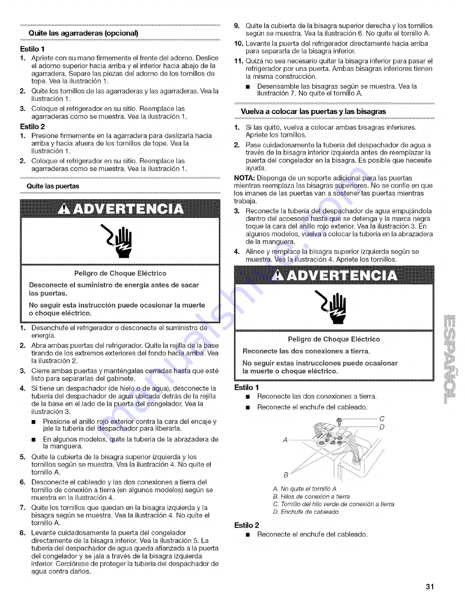 Kenmore 2305762A Use & Care Manual Download Page 31