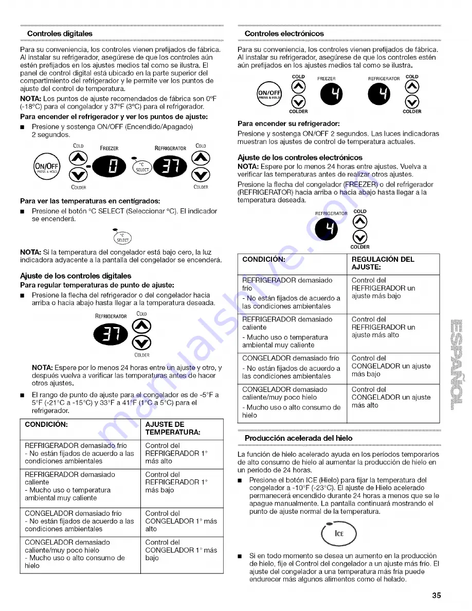 Kenmore 2305762A Скачать руководство пользователя страница 35