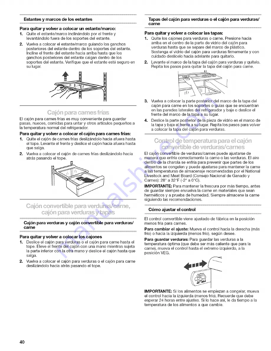 Kenmore 2305762A Скачать руководство пользователя страница 40