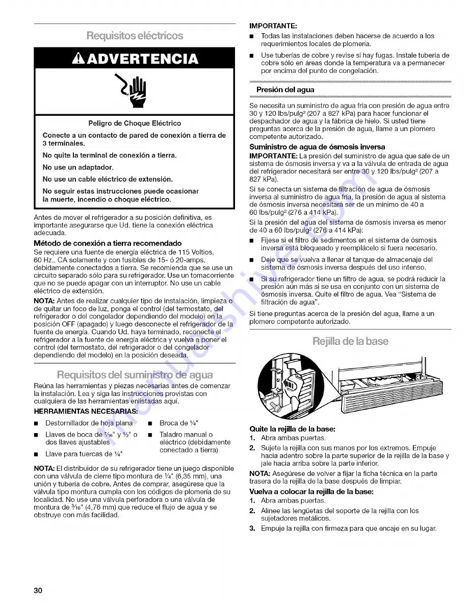 Kenmore 2315481 Use & Care Manual Download Page 30