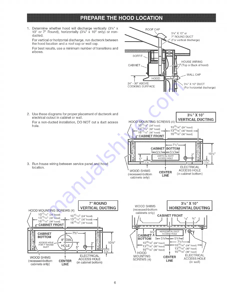 Kenmore 233.50941590 Use & Care Manual Download Page 6