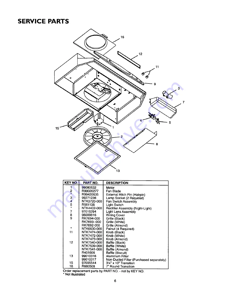 Kenmore 233.52052 Owner'S Manual Download Page 6