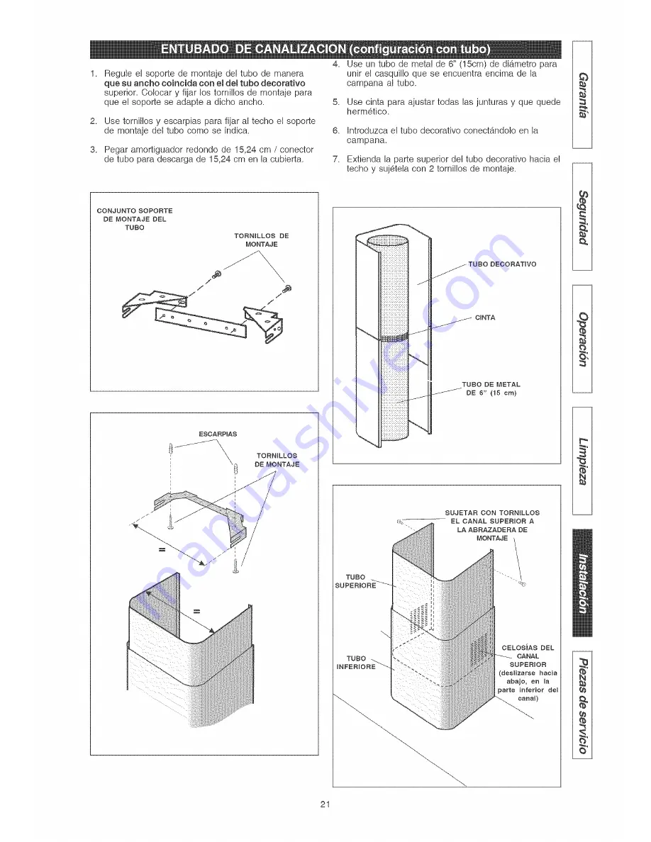 Kenmore 233.54363200 Скачать руководство пользователя страница 21