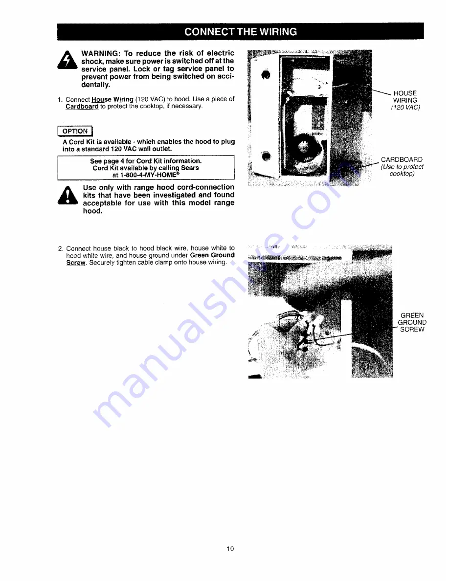 Kenmore 233.55012000 Use & Care Manual Download Page 10