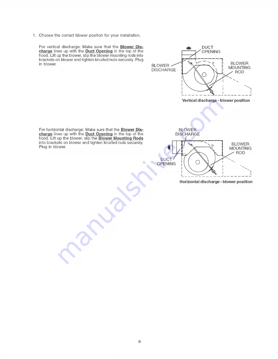 Kenmore 233.55359591 Installation Manual Download Page 8