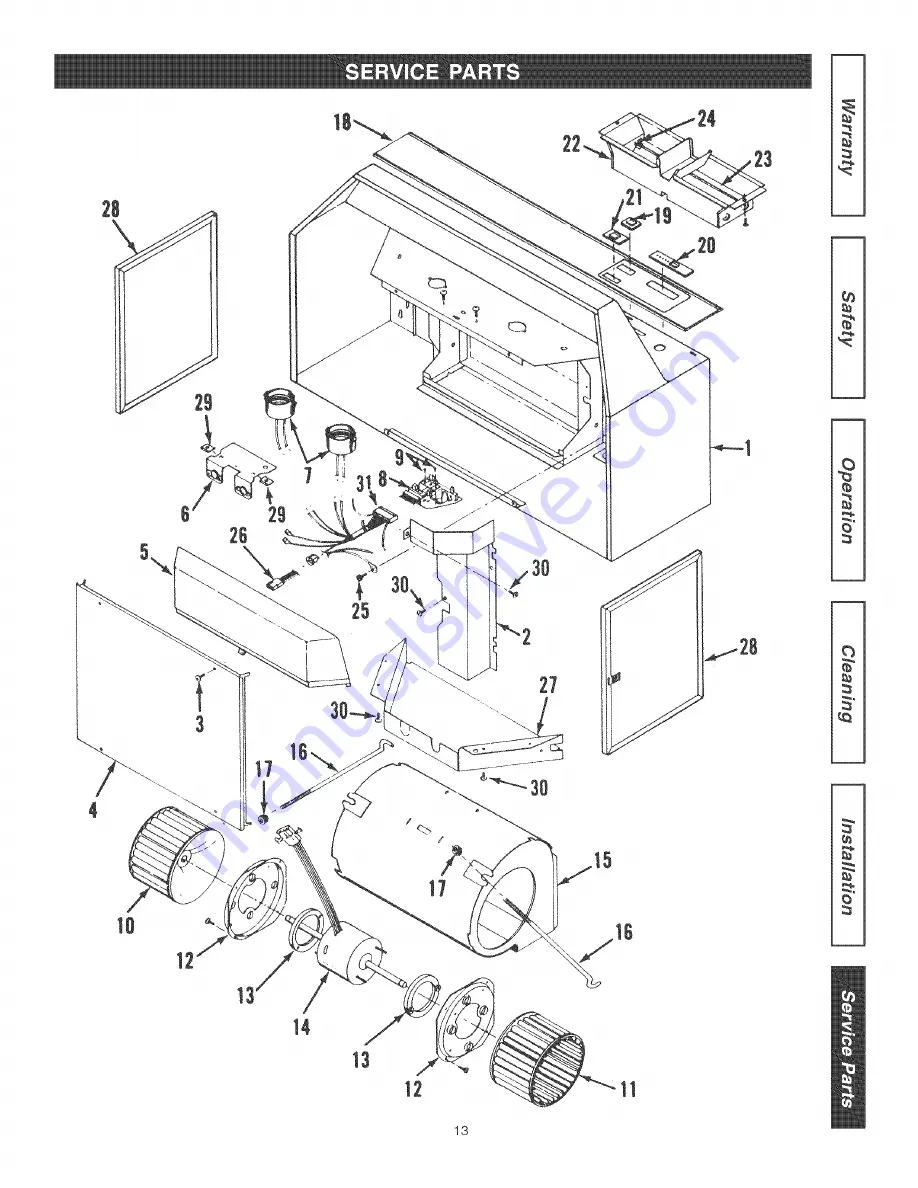 Kenmore 233.55359591 Скачать руководство пользователя страница 13