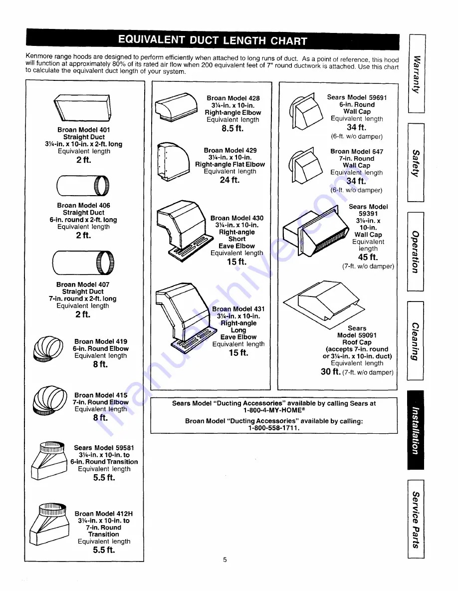 Kenmore 2335994090 Use And Care/Installation Manual Download Page 27