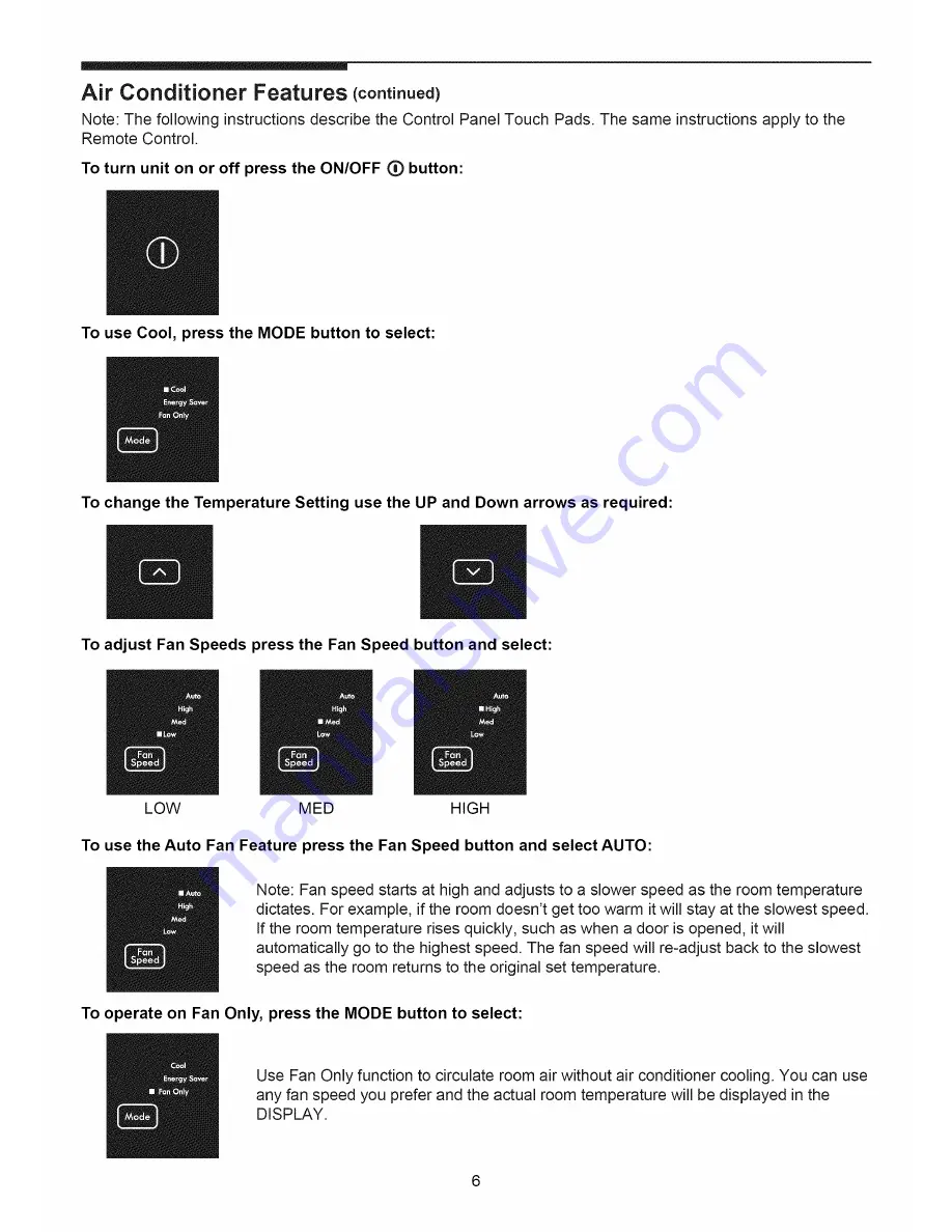 Kenmore 253.70085 Use & Care Manual Download Page 6