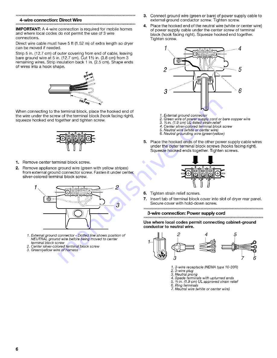 Kenmore 27 IN. (69 CM) Installation Instructions Manual Download Page 6