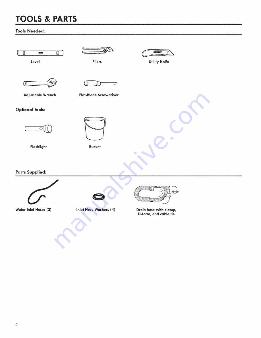 Kenmore 27122310, 2992310 Скачать руководство пользователя страница 4