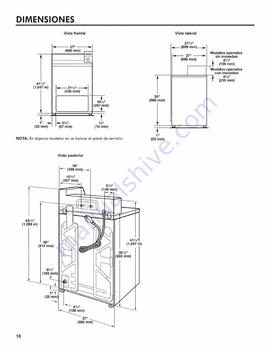 Kenmore 27122310, 2992310 Скачать руководство пользователя страница 18