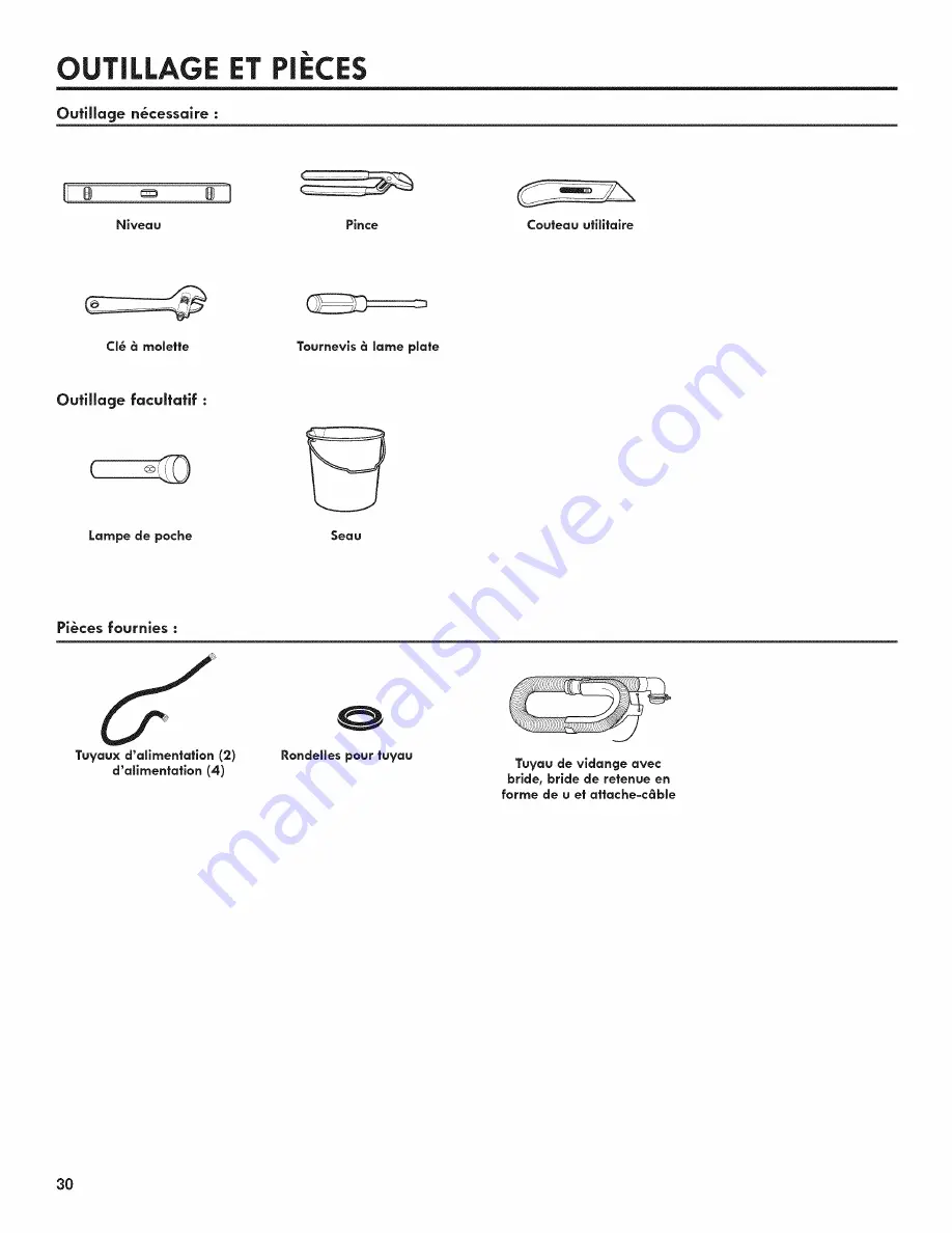 Kenmore 27122310, 2992310 Скачать руководство пользователя страница 30