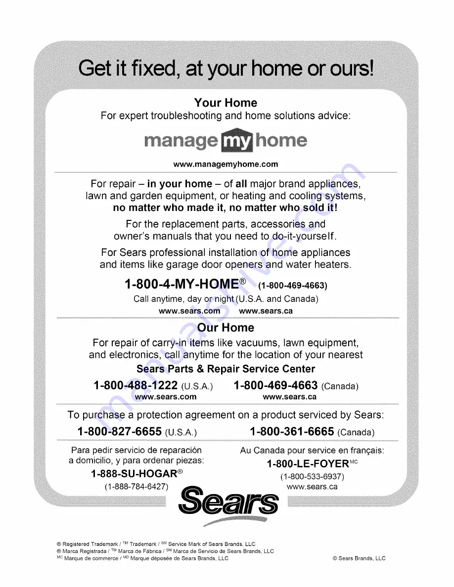 Kenmore 2845 - 13.7 cu. Ft. Upright Freezer Control Manual Download Page 11