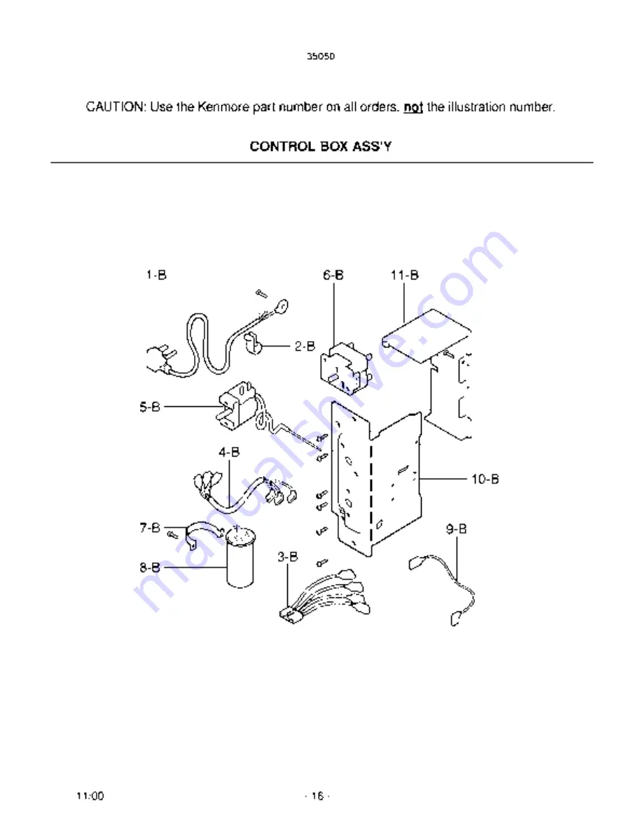 Kenmore 35050 Скачать руководство пользователя страница 16