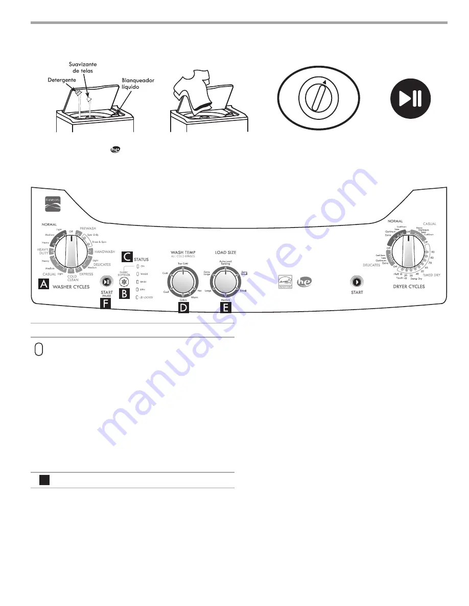 Kenmore 363.61542 Use & Care Manual Download Page 36