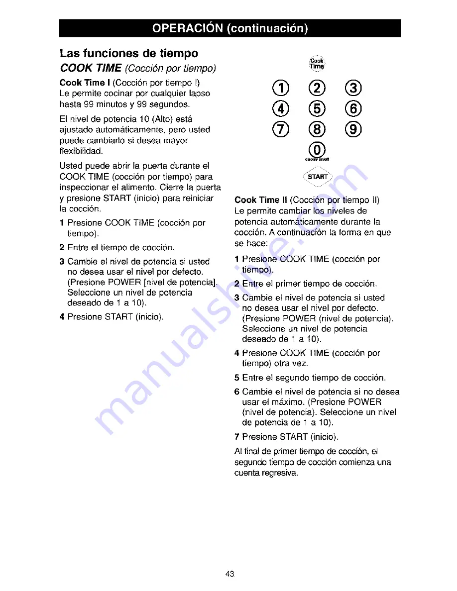 Kenmore 363.6270 Series Скачать руководство пользователя страница 43