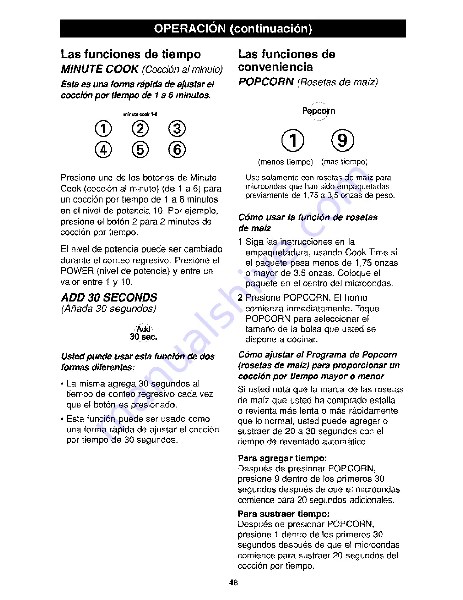 Kenmore 363.6270 Series Скачать руководство пользователя страница 48