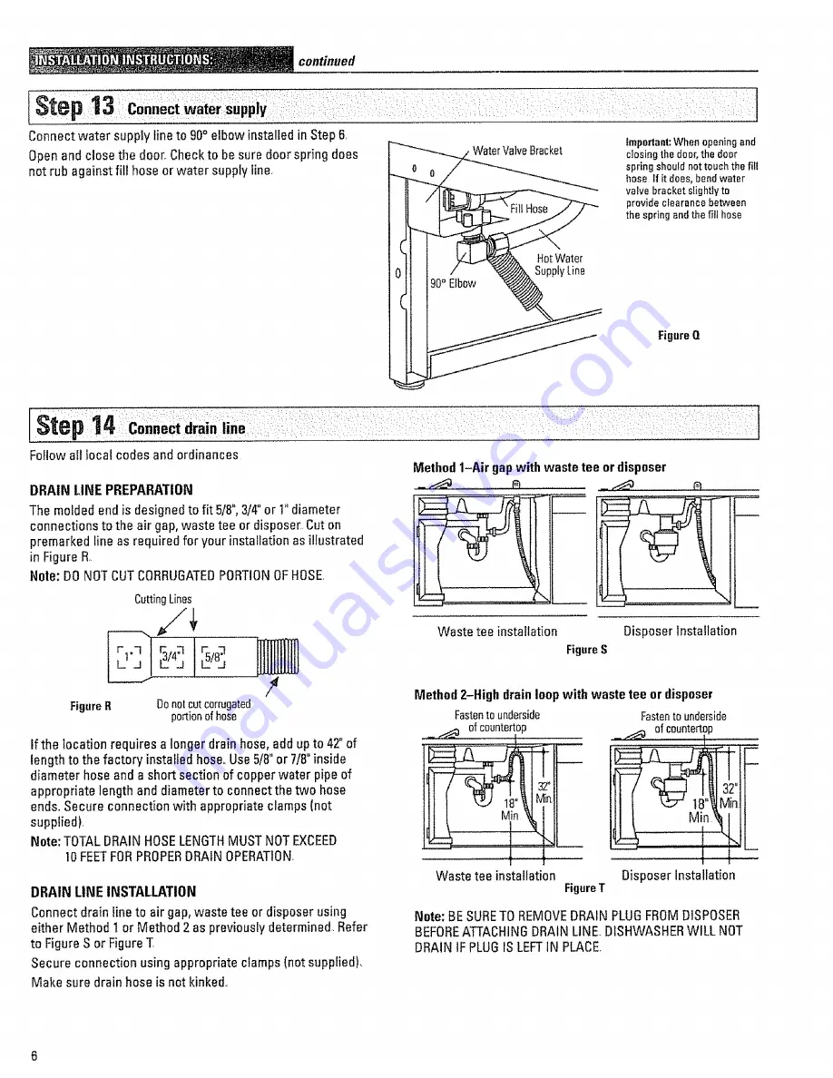 Kenmore 36314673100 Installation Instructions Manual Download Page 6