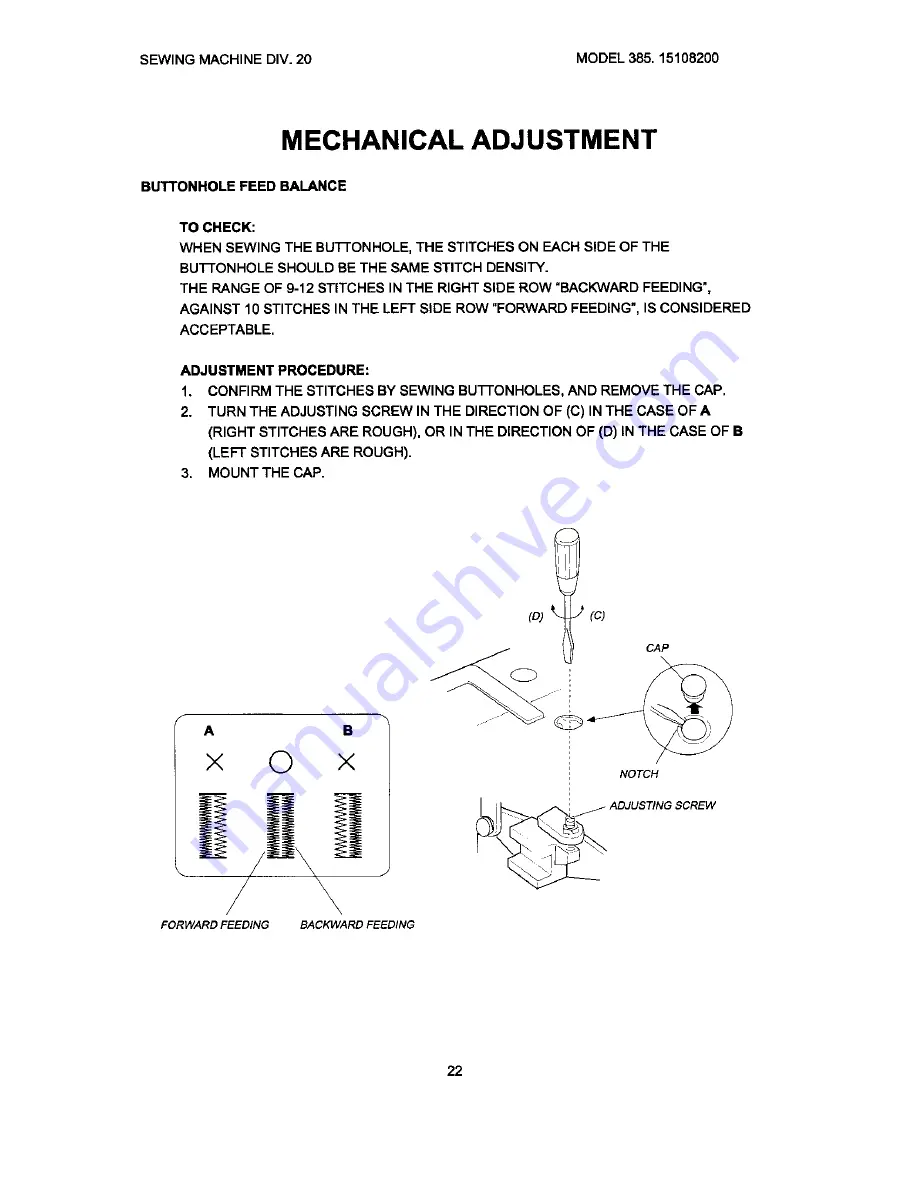 Kenmore 385.15108200 Service Manual Download Page 24