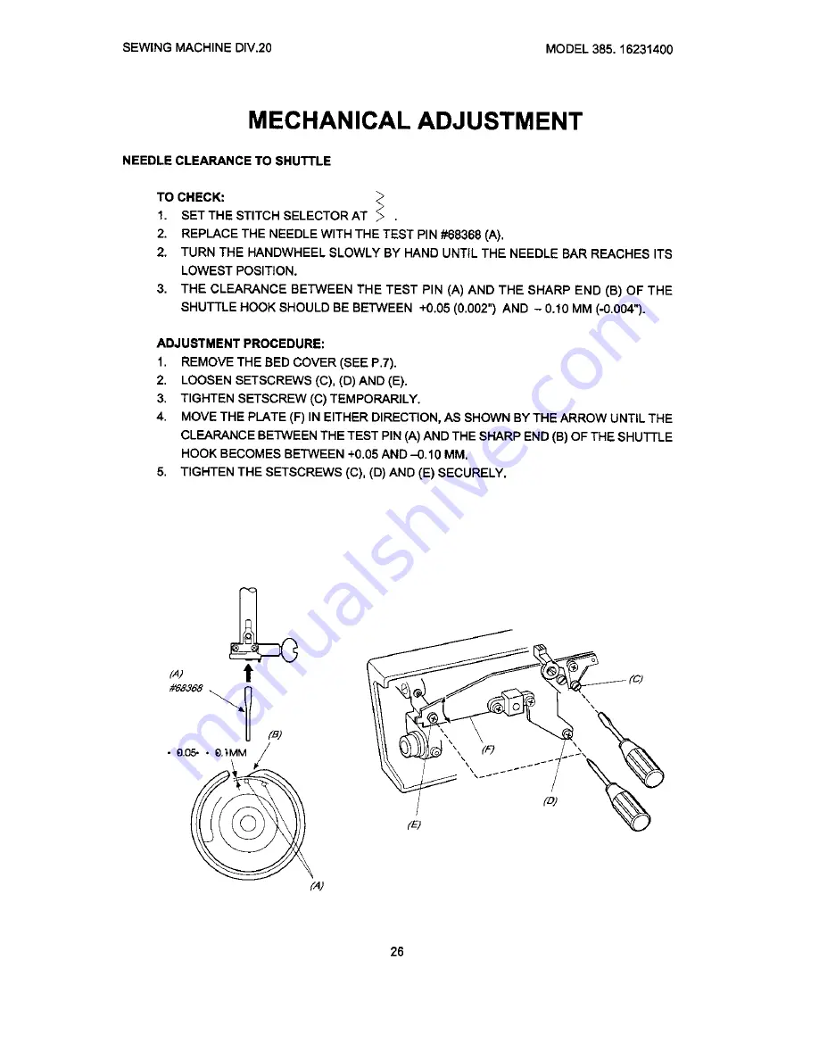 Kenmore 385.16231400 Service Manual Download Page 28