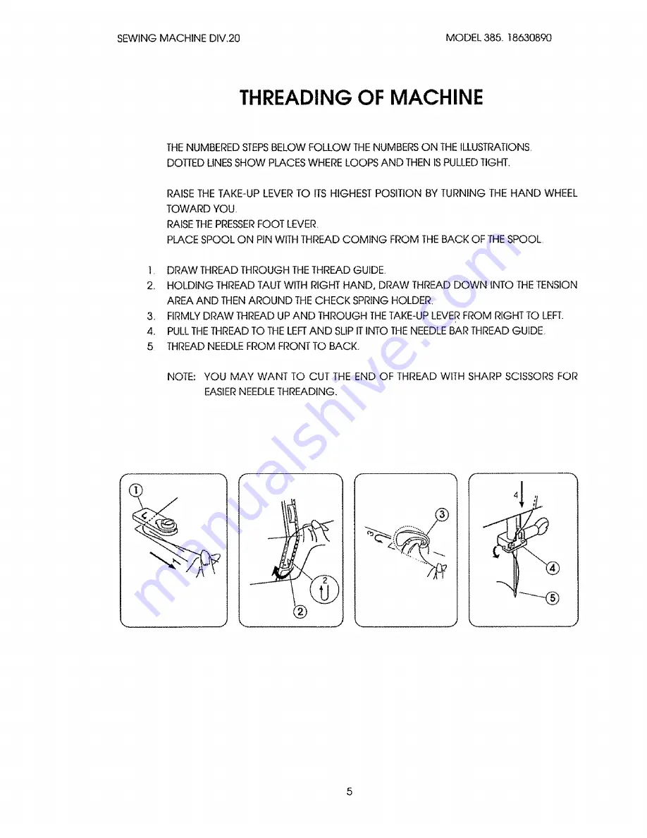 Kenmore 385. 18630890 Service Manual Download Page 7