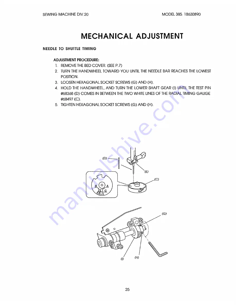 Kenmore 385. 18630890 Service Manual Download Page 27