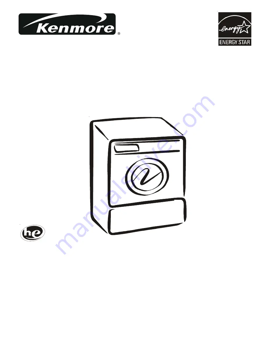 Kenmore 40412 Скачать руководство пользователя страница 1