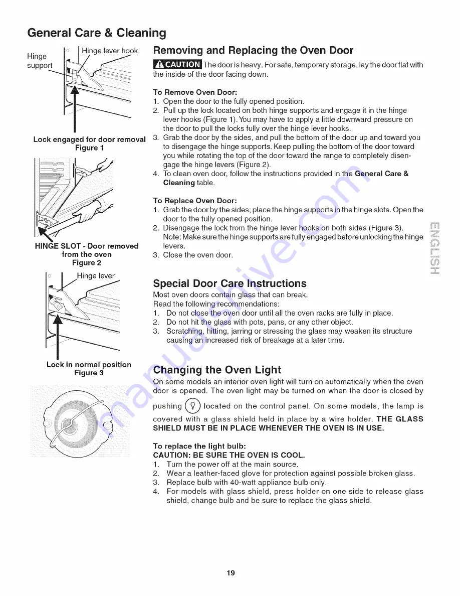 Kenmore 4061 - 24 in.  Clean Double Wall Oven Use And Care Manual Download Page 19