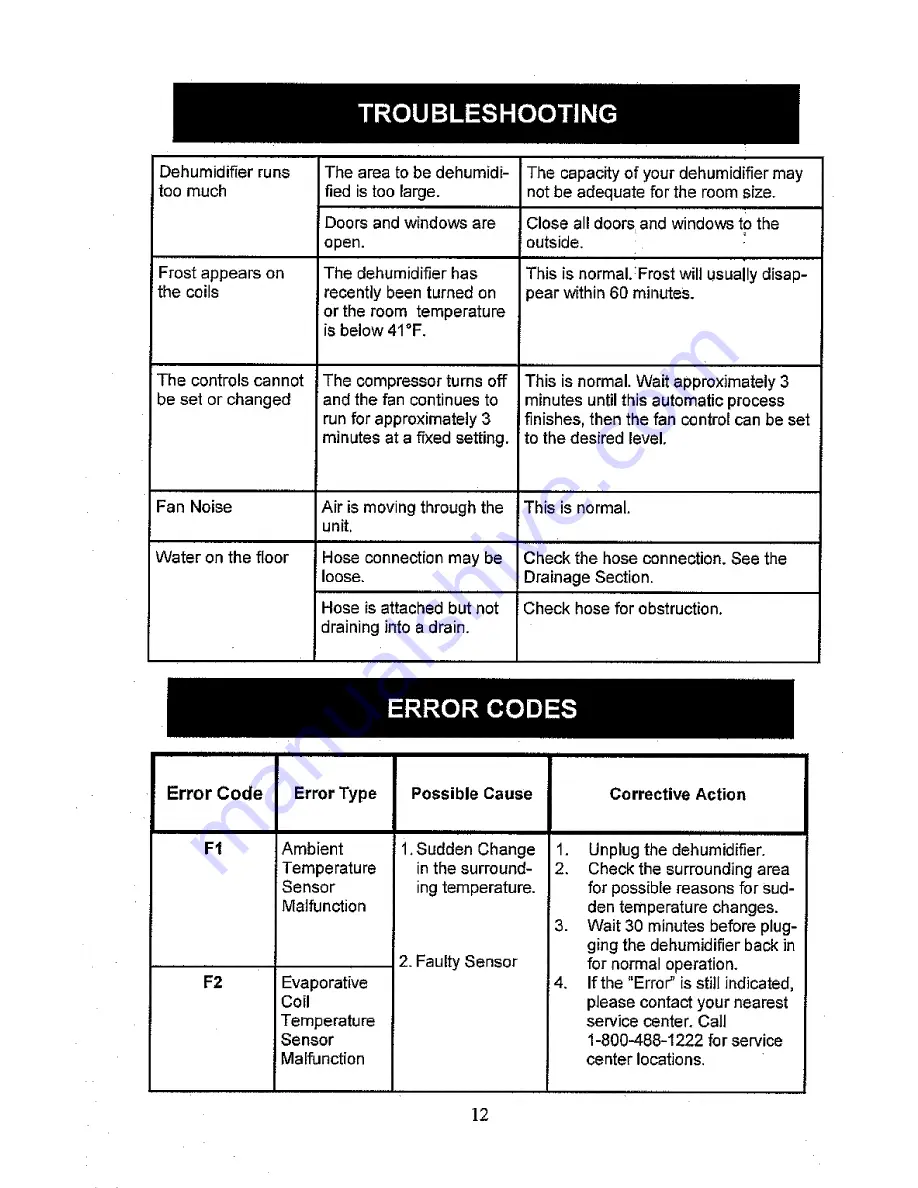 Kenmore 407.52301 Use & Care Manual Download Page 12