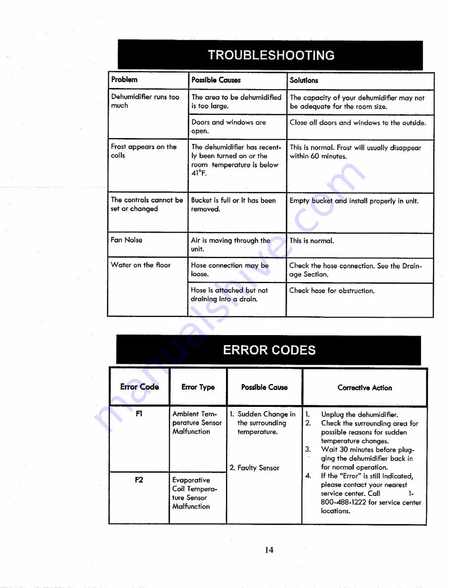 Kenmore 407.53530 Use & Care Manual Download Page 14