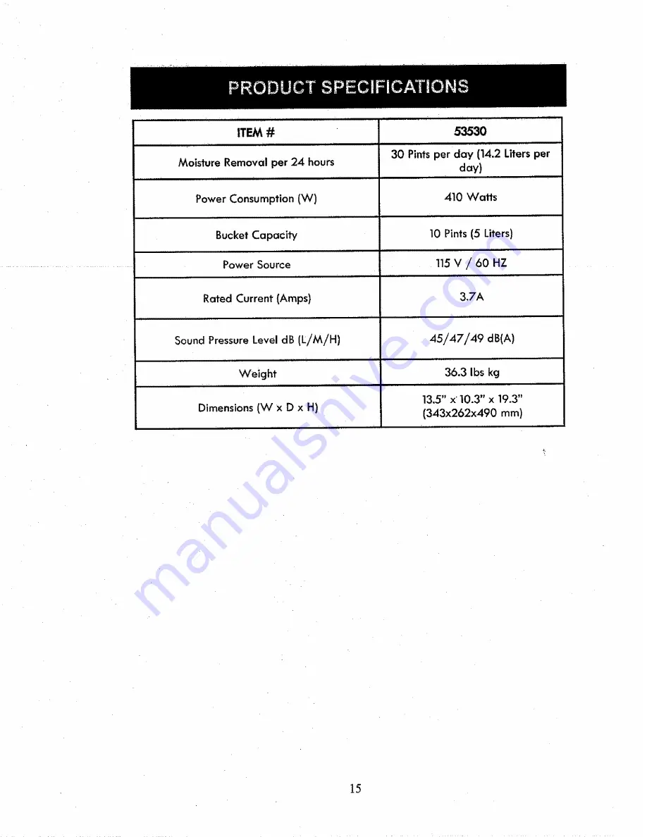 Kenmore 407.53530 Use & Care Manual Download Page 15