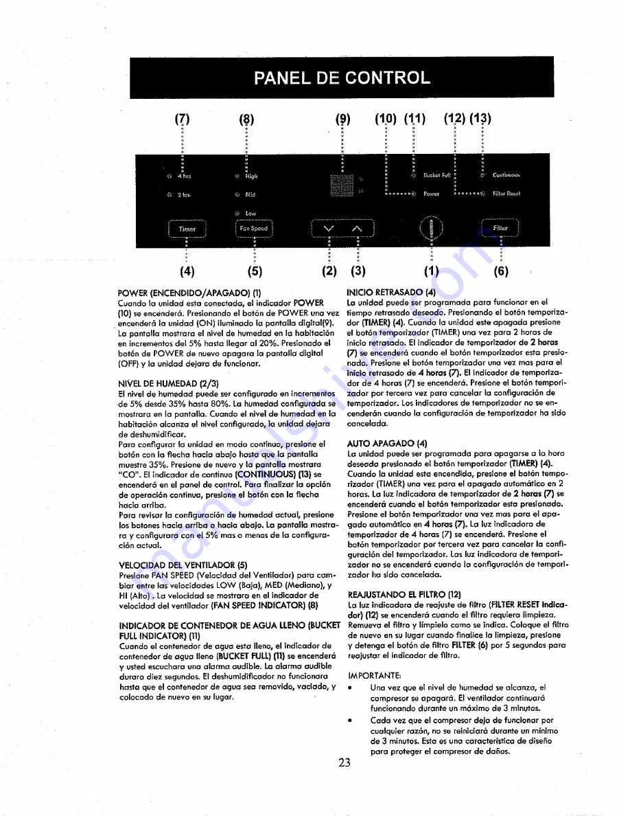 Kenmore 407.53530 Use & Care Manual Download Page 23