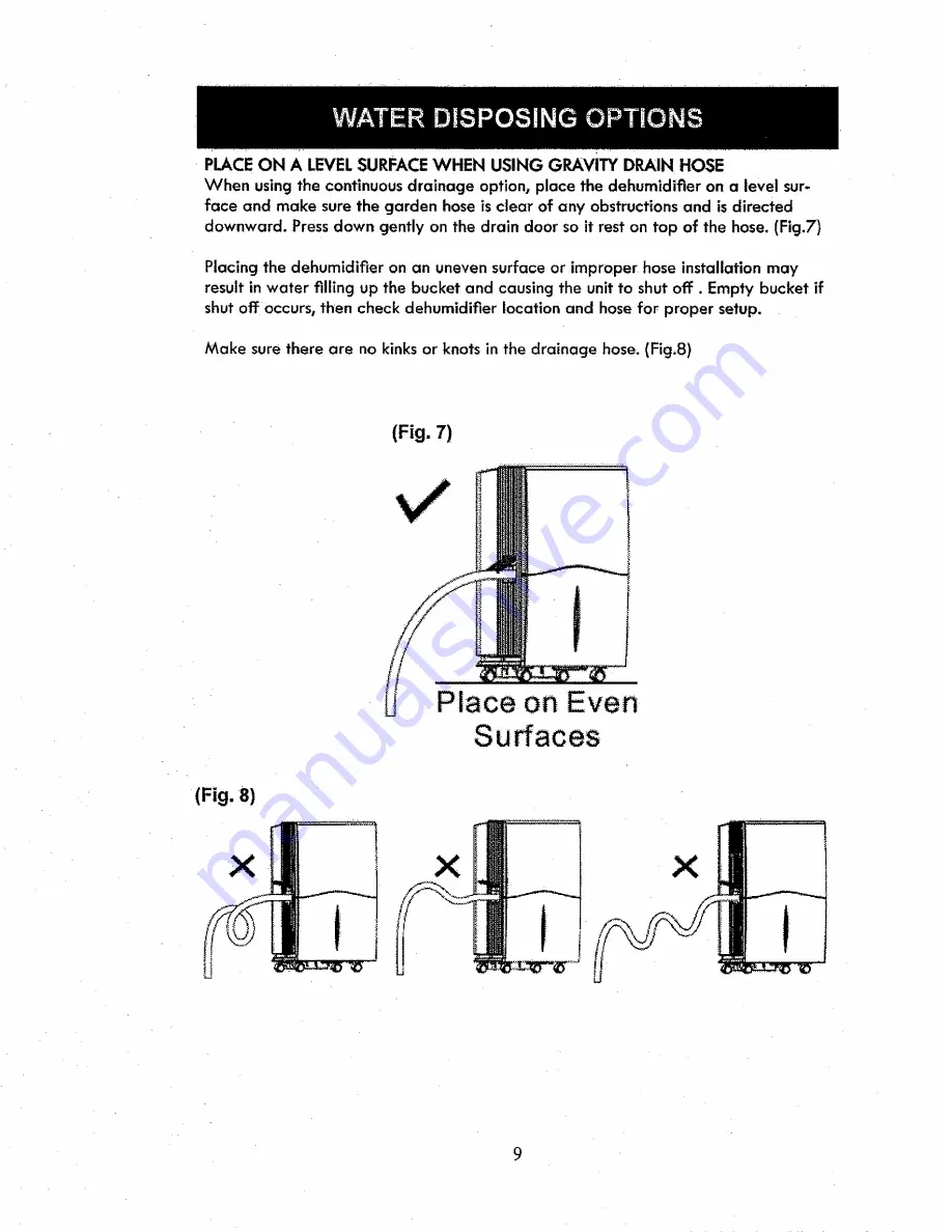 Kenmore 407.53550 Use & Care Manual Download Page 9