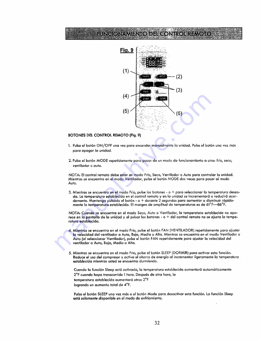 Kenmore 407.83086 Use & Care Manual Download Page 32