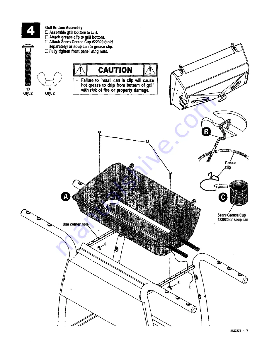 Kenmore 415.152040 Assembly Instructions Manual Download Page 7