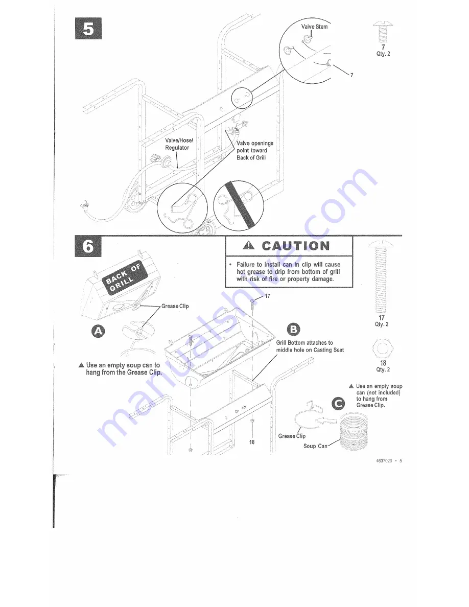 Kenmore 415.154050 Assembly Instructions Manual Download Page 5