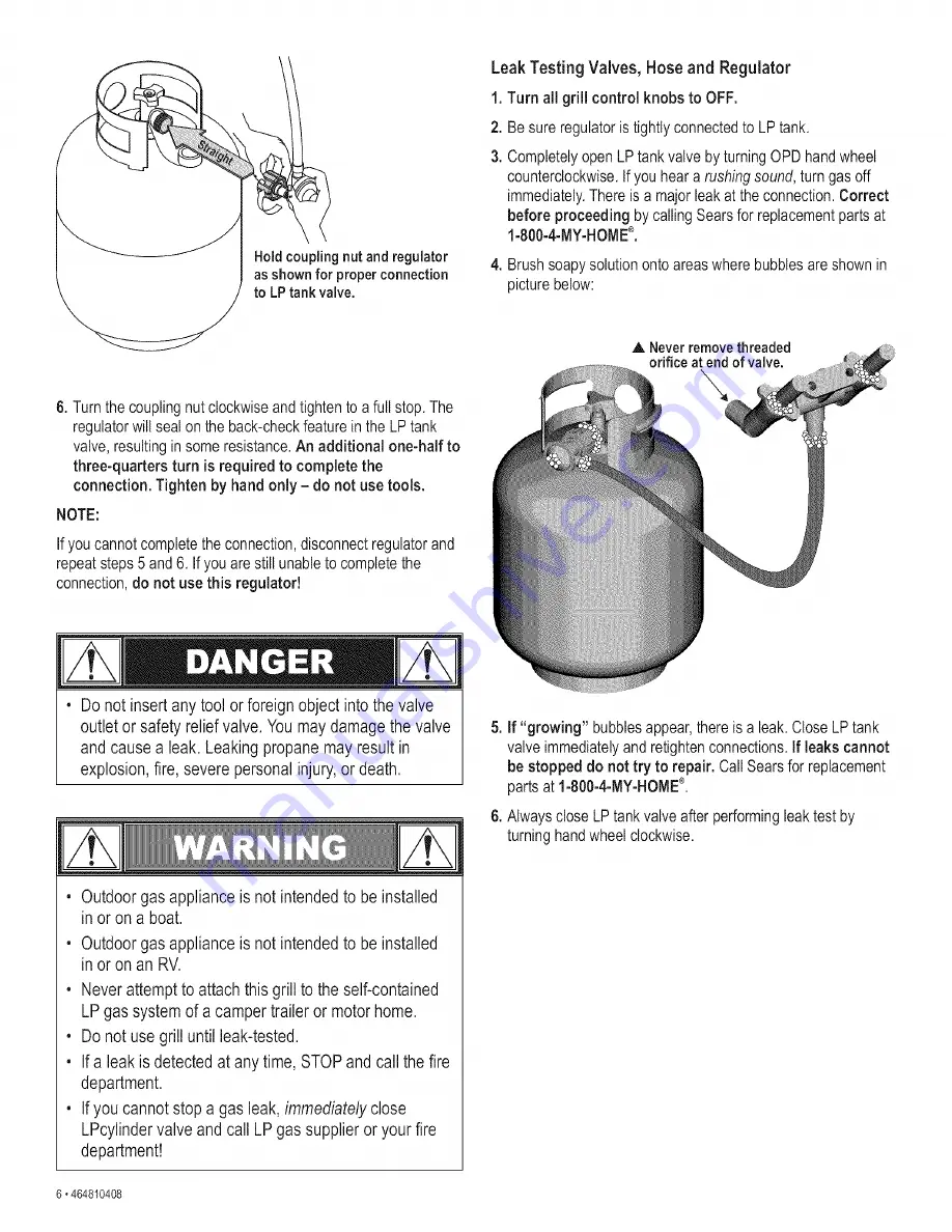 Kenmore 415.161108 Use And Care Manual Download Page 6