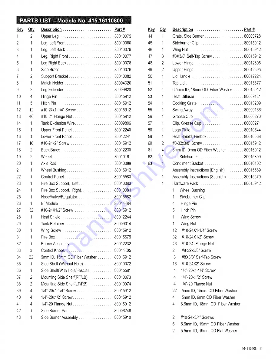 Kenmore 415.161108 Use And Care Manual Download Page 11