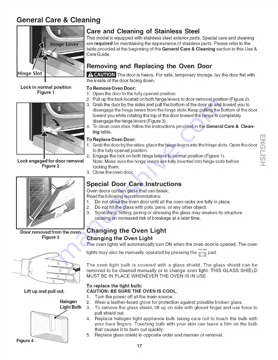 Kenmore 4200 - Pro 30 in. Electric Double Wall Oven Use And Care Manual Download Page 17