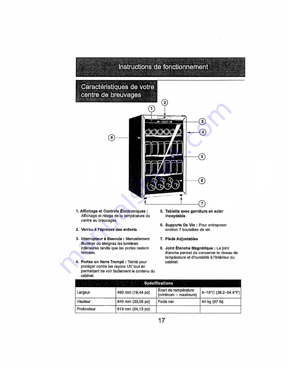 Kenmore 461.99100 Owner'S Manual Download Page 18