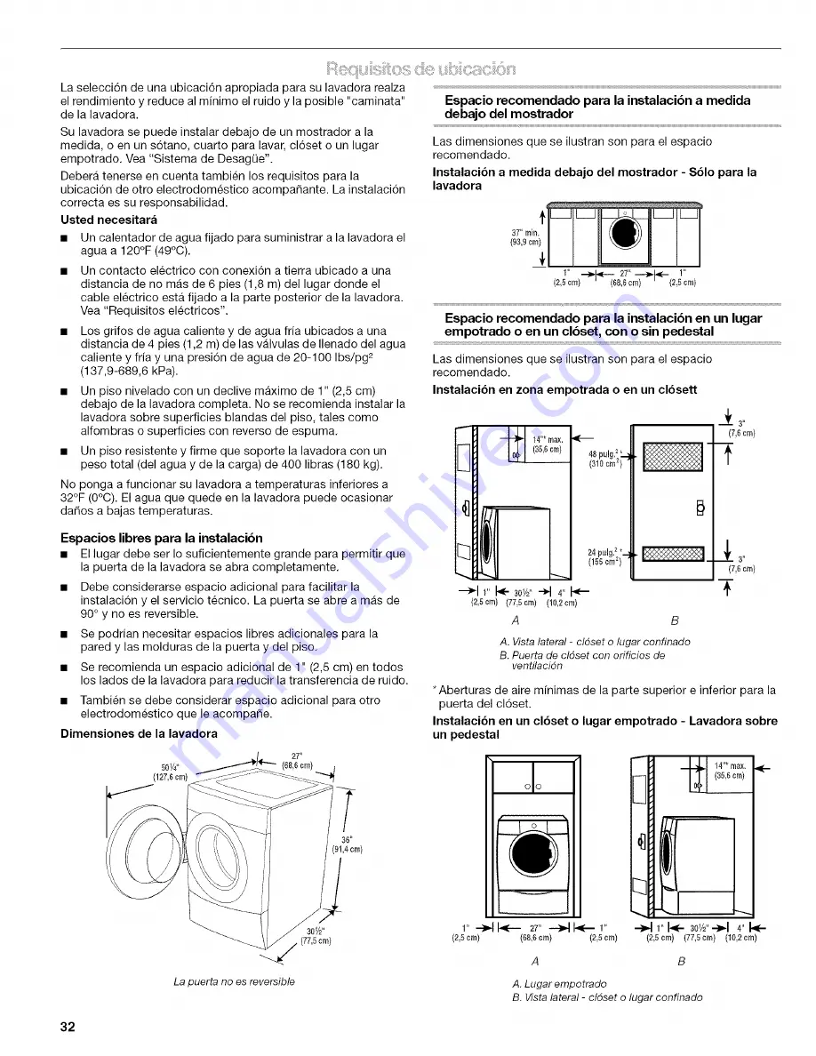 Kenmore 4751 - 3.6 cu. ft. HE2 Use And Care Manual Download Page 32