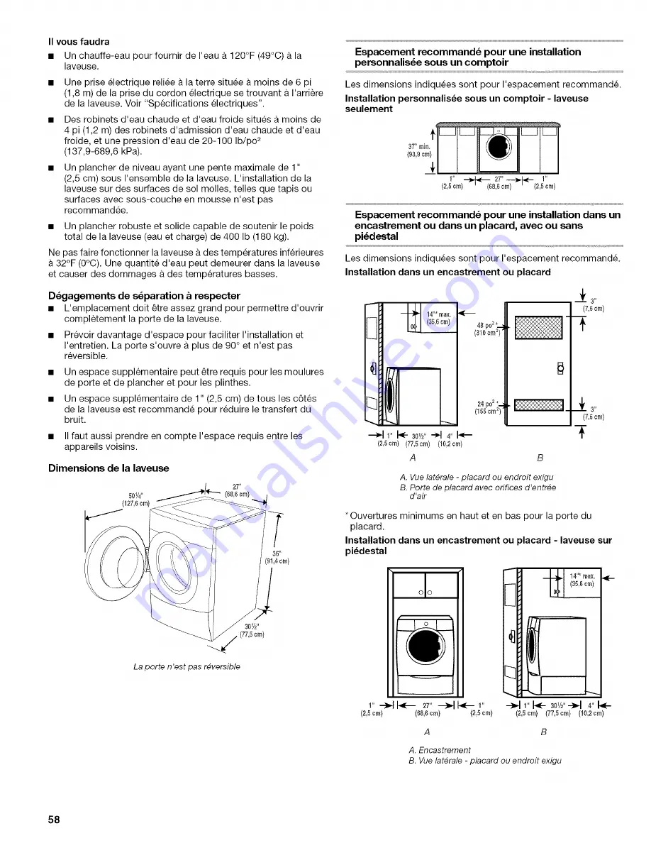 Kenmore 4751 - 3.6 cu. ft. HE2 Use And Care Manual Download Page 58