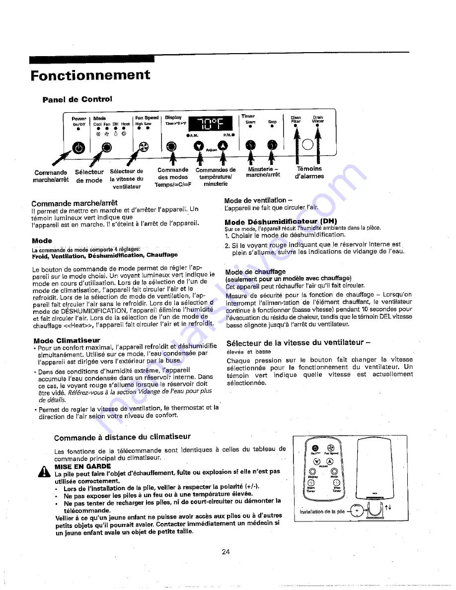 Kenmore 484.35340 Owner'S Manual Download Page 25