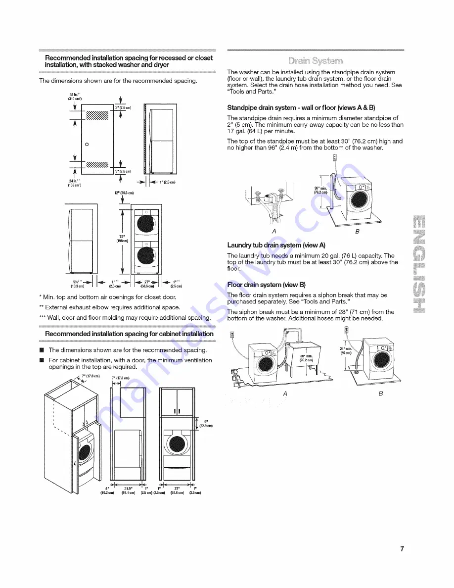 Kenmore 4900 series Скачать руководство пользователя страница 7