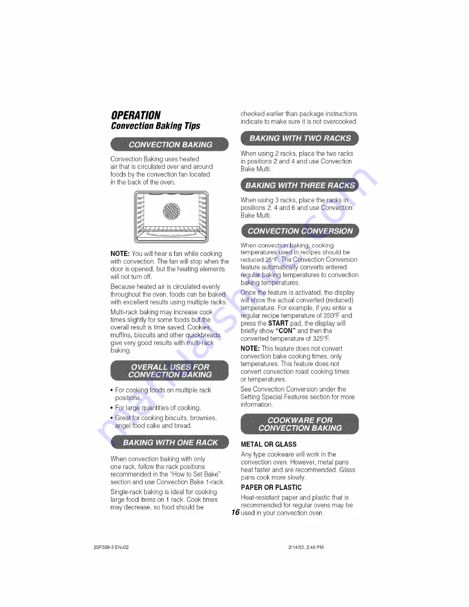 Kenmore 49043 Use & Care Manual Download Page 16