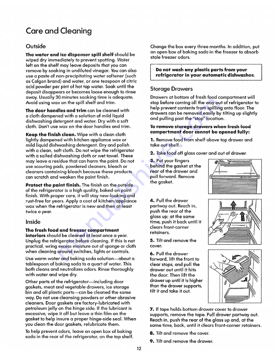 Kenmore 51241 Owner'S Manual Download Page 12