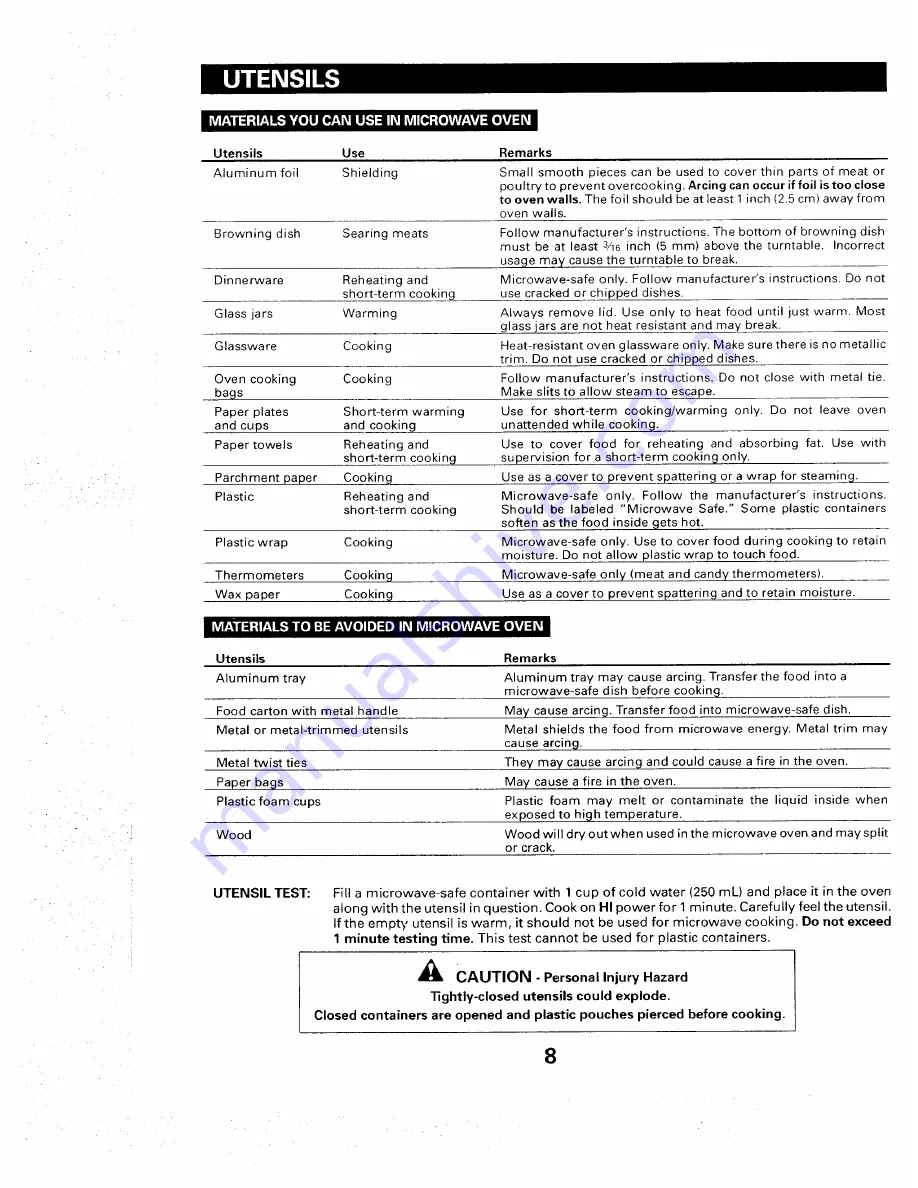 Kenmore 565. 66480 Owner'S Manual Download Page 10